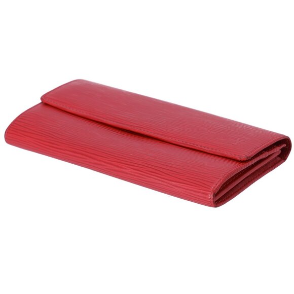Louis Vuitton Sarah Epi Long Wallet M60316 Carmine Epi Leather - Picture 3 of 6